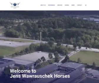 JW-Horses.com(Jens Wawrauschek Horses has a clear goal in mind) Screenshot