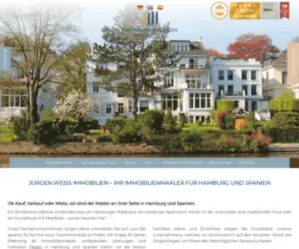 JW-I.de(Ihr Immobilienmakler in Hamburg) Screenshot