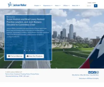 JW.com(Jackson Walker LLP) Screenshot