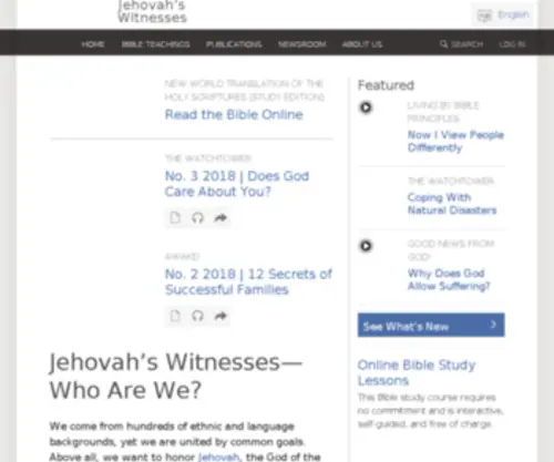 JW.org Screenshot