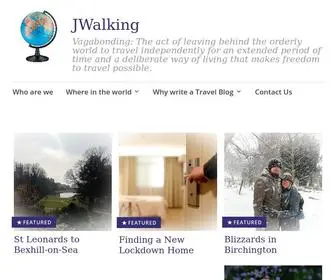 Jwalkingin.com(Vagabonding) Screenshot