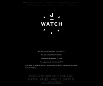Jwatchusa.com(JWATCH REPAIR & SALES) Screenshot