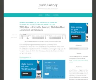 Jwcooney.com(Web Development Tips and Examples) Screenshot