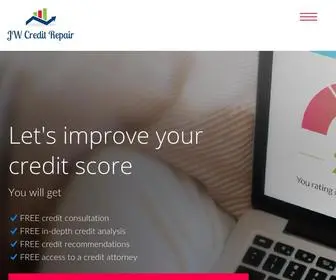 JWcreditrepair.com(Jw Credit Repair) Screenshot