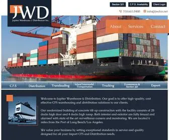 Jwdus.net(Jupiter Warehouse & Distribution Inc) Screenshot