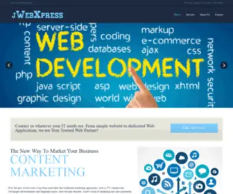 JwebXpress.com(The Leading J Webex Press Site on the Net) Screenshot