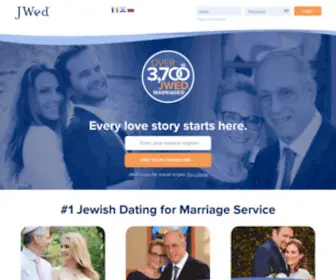 Jwed.com(Jewish Dating for Marriage) Screenshot