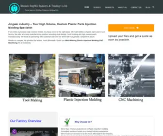 Jweimolding.com(Custom Plastic Injection Molding Company) Screenshot