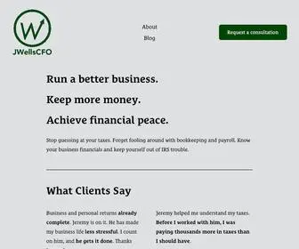 JwellscFo.com(CFO for Online Entrepreneurs) Screenshot