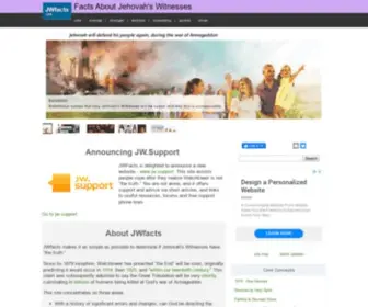 Jwfacts.com(Facts about jw.org) Screenshot