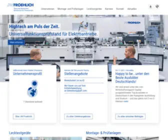 JWF.com(Technologisches Leadership und langjährige Erfahrung) Screenshot