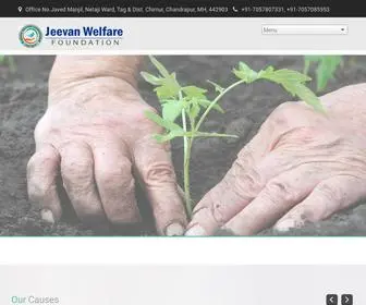 JWFHR.com(Jeevan Welfare Foundation) Screenshot