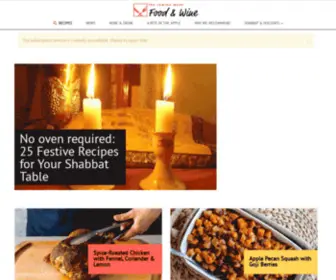 Jwfoodandwine.com(The Jewish Week) Screenshot