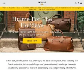 Jwhulmeco.com(Hulme Co) Screenshot
