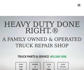 Jwmechanical.com(Calgary Truck) Screenshot