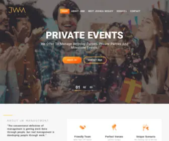 Jwmevents.com(JWM EVENTS) Screenshot