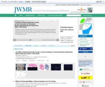 JWMR.org(Journal of Wound Management and Research) Screenshot