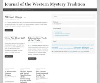 JWMT.org(Journal of the Western Mystery Tradition) Screenshot