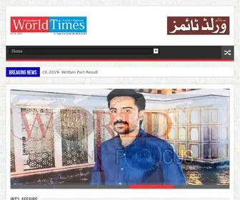 Jworldtimes.com(Jahangir's World Times) Screenshot