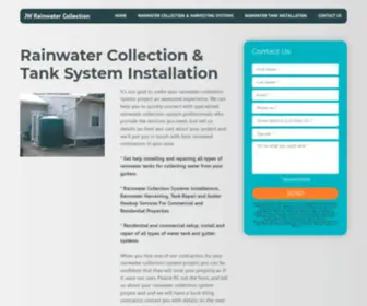 Jwrainwatercollection.com(Rainwater Collection & Harvest System Installation) Screenshot