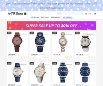 JWshops.com(Watches and jewelry) Screenshot