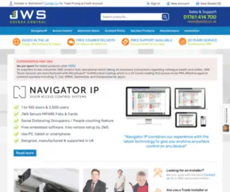 JWSLTD.co.uk(JWS Access Control & Automatic Door Equipment) Screenshot