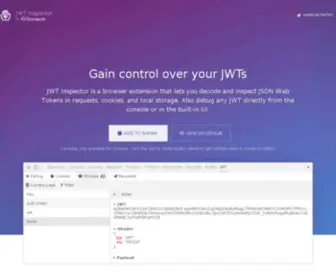 Jwtinspector.io(JWT Inspector) Screenshot