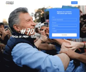 JXC.com.ar(Juntos por el Cambio) Screenshot