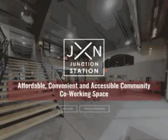 JXNstation.com(Coworking Space in Grand Junction Colorado) Screenshot