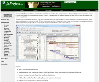 JXproject.com(Free Project Management Software) Screenshot