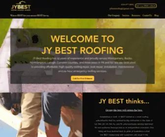 Jybestroofing.com(JY Best Roofing) Screenshot