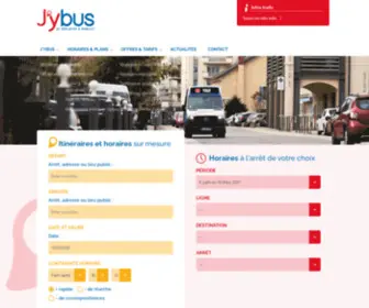 Jybus.fr(J'ybus) Screenshot