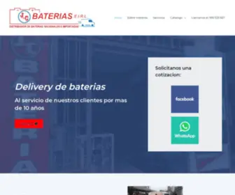 JYcbaterias.com(Jyc baterias) Screenshot