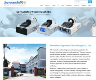 Jydultrasonic.com(Shenzhen Jiayuanda Technology Co) Screenshot