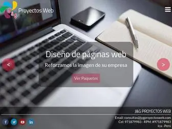 JYGproyectosweb.com(J&G Proyectos Web) Screenshot
