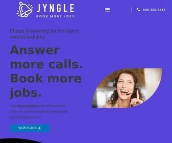 JYNgle.io(Phone Answering & Job Scheduling For Your Business) Screenshot