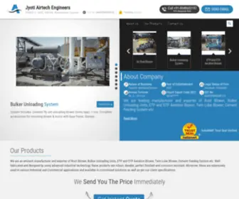 Jyotiairtech.in(Jyoti Airtech Engineers) Screenshot