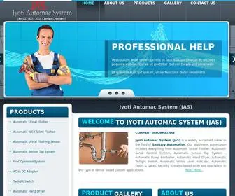 Jyotiautomac.com(Jyoti Automac System (JAS)) Screenshot