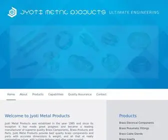 Jyotimetals.com(Jyoti Metal Products) Screenshot