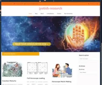 Jyotish-Research.com(Life Solutions by Astrologer Ashish Desai) Screenshot