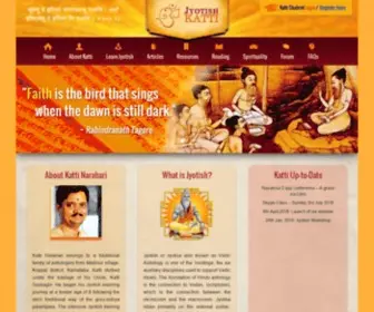 Jyotishkatti.com(Jyotish Katti) Screenshot