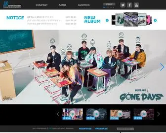 Jype.com(JYP Entertainment) Screenshot