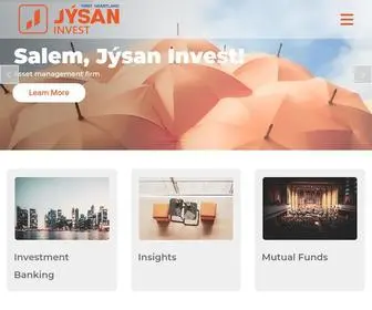 Jysaninvest.kz(Онлайн брокер) Screenshot