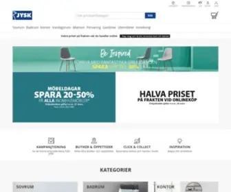 JYSK.se(Köp möbler till ditt hem) Screenshot
