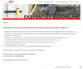 JZJprojekty.pl(Usługi projektowe) Screenshot