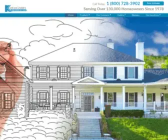 K-Designers.com(Windows, Siding, Bathroom Remodeling, Doors) Screenshot