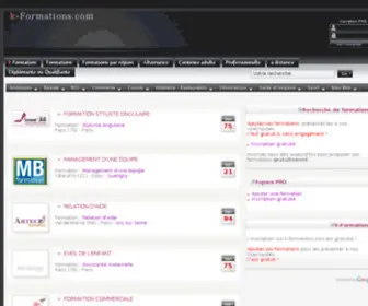 K-Formation.com(K Formation) Screenshot