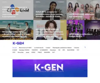 K-Gen.fr(Votre première source française sur la K) Screenshot