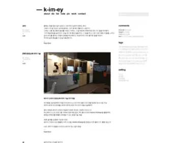 K-IM-EY.com(K IM EY) Screenshot