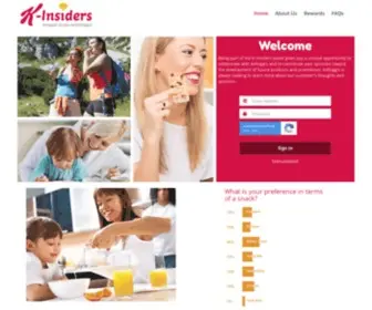K-Insiders.com(Create professional online surveys) Screenshot